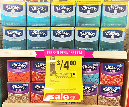 *HOT* $0.33 (Reg $1.99) Kleenex Facial Tissues at CVS