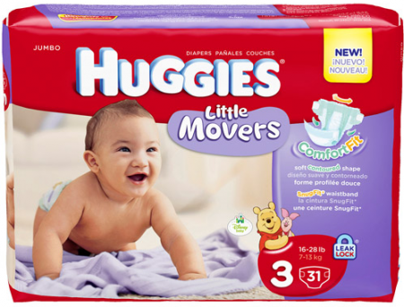 $4.66 (Reg $9) Huggies Little Movers Diapers at CVS