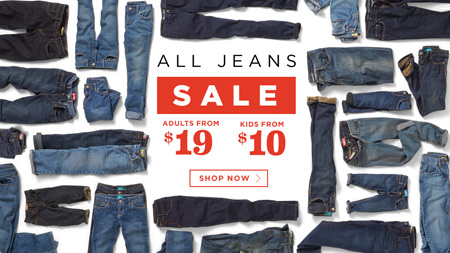 *HOT* Old Navy $8 Kids & Toddlers Jean Sale (Today - In Store Only)