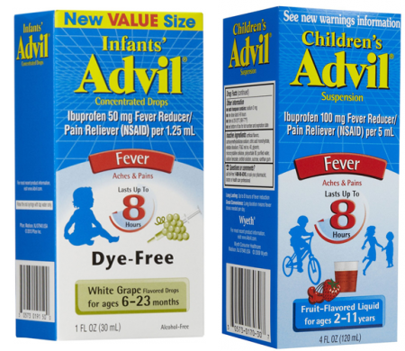 $1.50 Off Infant or Children's Advil Coupon