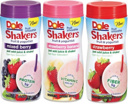 $0.75 (Reg $1.50) Dole Smoothie Shakers at Walmart