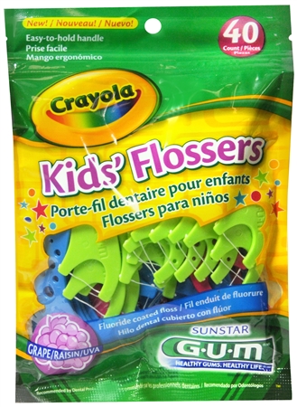 Free GUM Crayola Kids Flossers (with referrals)