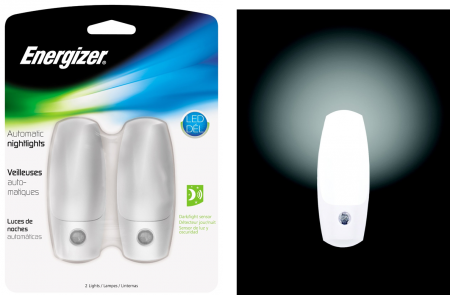 $5.99 (Reg $12) Energizer LED Night Light + Free Store Pick Up