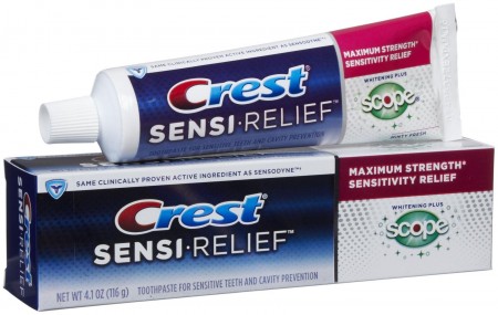 $1.99 (Reg $6) Crest Sensi-Relief Toothpaste at CVS (Last Day!)