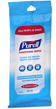 $0.77 (Reg $1.89) Purell Wipes at Walgreens
