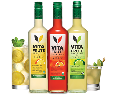 Free Bottle of Veev VitaFrute Cocktails 