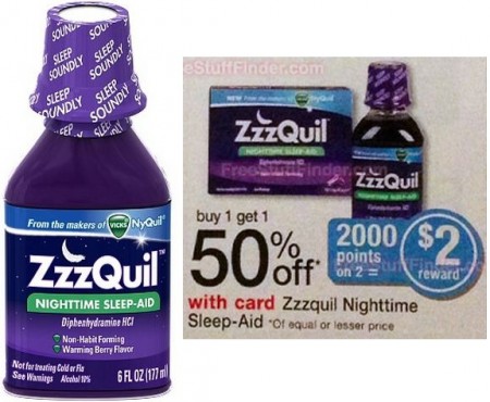 $2.49 (Reg $6) ZzzQuil Sleep Aid at Walgreens
