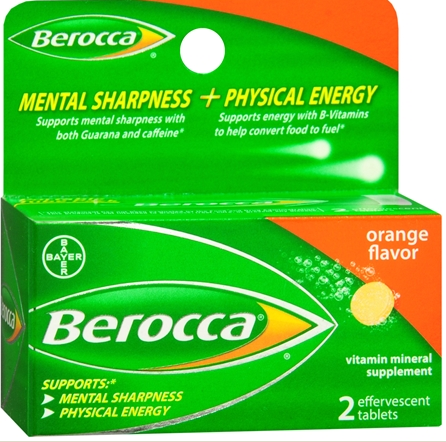 Free Berocca Energy Supplements at Walgreens 