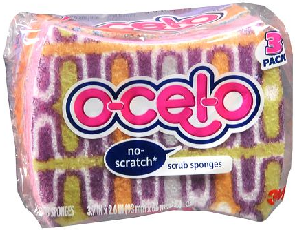 $1.65 (Reg $3.79) O-Cel-O Sponges Pack at Walgreens