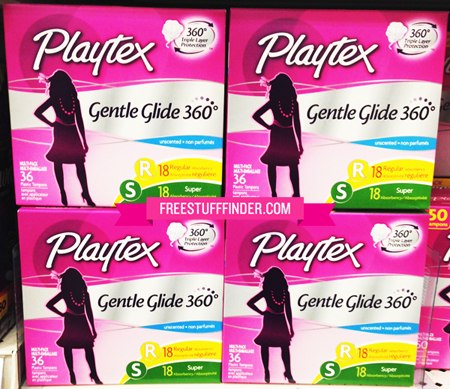 $1.00 (Reg $3.50) Playtex Tampons at Rite Aid 
