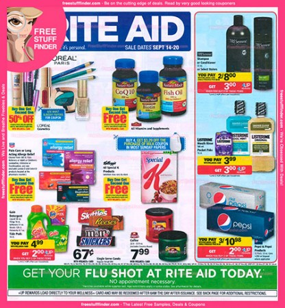 *HOT* Rite Aid Ad Preview (Week 9/14 – 9/20)