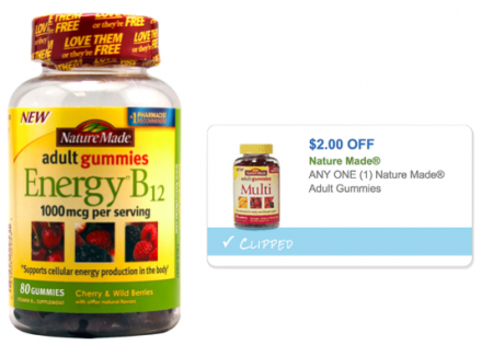 $2.82 (Reg $8) Nature Made Gummi Vitamins at Walgreens