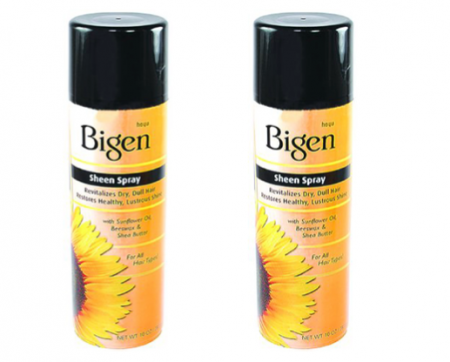 Free Sample Bigen Sheen Spray