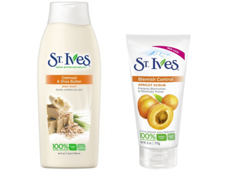 $1.03 (Reg $5) St. Ives Body Wash at Rite Aid