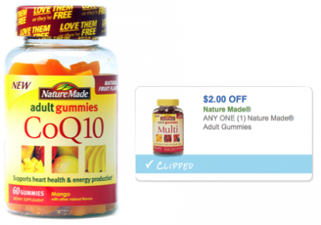 $6.99 (Reg $20) Nature Made CoQ10 Gummies at Rite Aid