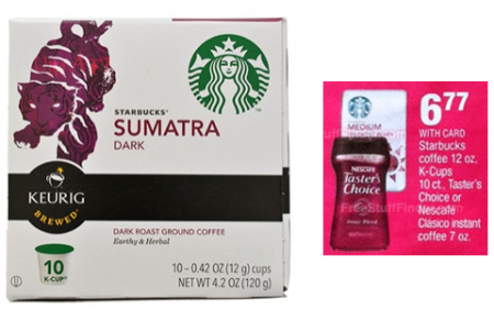 $0.53 per K-Cup Starbucks Coffee at CVS (Week 9/7)