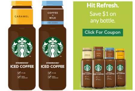 *High Value* $1.00 Starbucks Iced Coffee Coupon