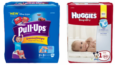 *HOT* $1.09 (Reg $9.49) Huggies Diapers or Pull-Ups at Rite Aid (Last Day!)