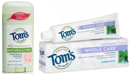 $1.50 (Reg $4) Tom's Children's Toothpaste at Walgreens