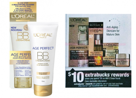 $7.49 (Reg $17) L’Oreal Age Perfect BB Cream at CVS