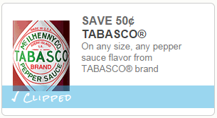 Tabasco Coupon