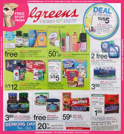 *HOT* Walgreens Ad Preview (Week 10/5 – 10/11)