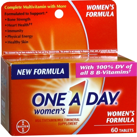 $2.12 (Reg $7.79) One A Day Women's Multivitamin at Walgreens