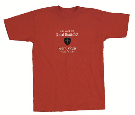 Free St Benedict/St John's University T-Shirt for High School Students