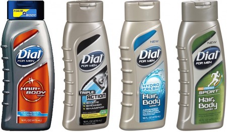 $0.97 (Reg $4) Dial for Men Hair and Body Wash at Walmart