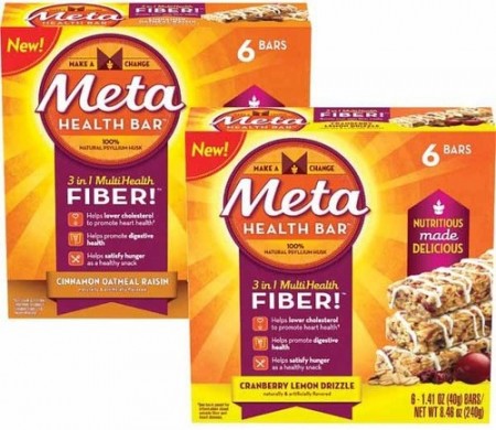 Free Sample Metamucil Cinnamon Oatmeal Raisin Bar