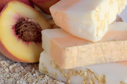 Free Sample Handmade Peach Soap