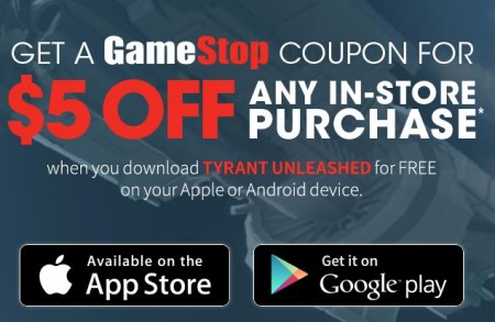 *HOT* $5 Off $5 GameStop Coupon