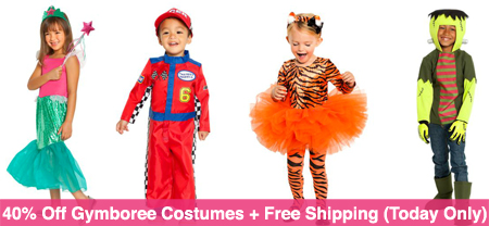 *HOT* 40% Off Gymboree Halloween Costumes + Free Shipping!