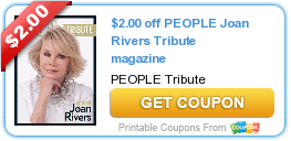 $2.00 Off Joan Rivers People Magazine Tribute
