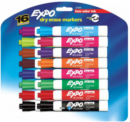 $0.75 Expo Dry Erase Markers at Staples