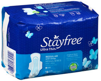 $1.86 Stayfree Pads at Walmart