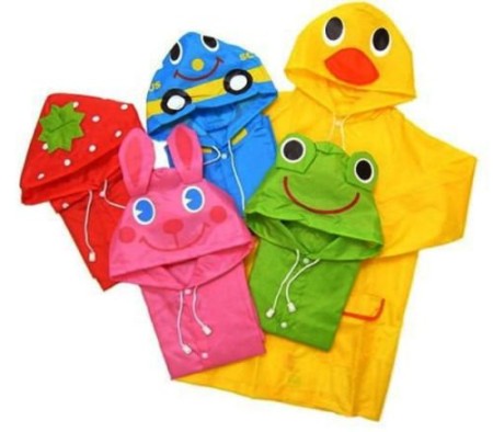 $5.99 Toddler Hooded Raincoat 