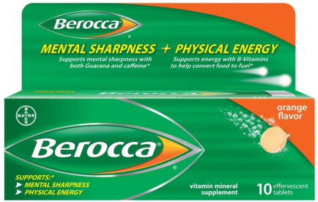 Free Sample Berocca Mental Sharpness Supplement