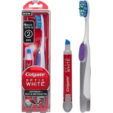 $3.66 (Reg $13) Colgate Optic White Toothbrush + Whitening Pen at Target