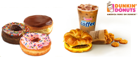 Dunkin Donuts Gift Card Instant Win Game (500 Winners)