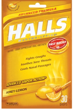 $0.97 (Reg $1.47) Halls Cough Drops at Walmart