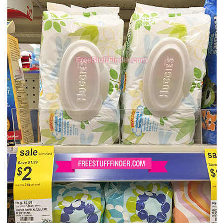 $1.50 (Reg $3.29) Huggies Wipes at Walgreens