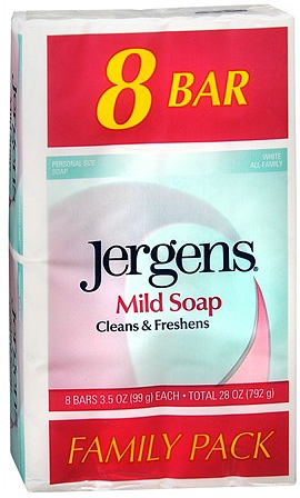 $0.49 (Reg $3.79) Jergens Bar Soap Packs at Rite Aid 