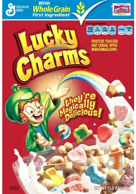 $0.88 (Reg $4.59) Lucky Charms Cereal at CVS