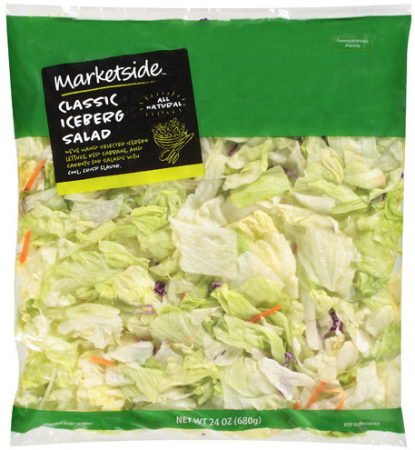 $0.53 Marketside Iceberg Salad Mix at Walmart