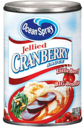 $0.49 Ocean Spray Jellied Cranberry Sauce at Walgreens