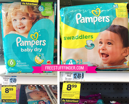 $4.49 (Reg $9) Pampers Baby Dry Diapers at Rite Aid