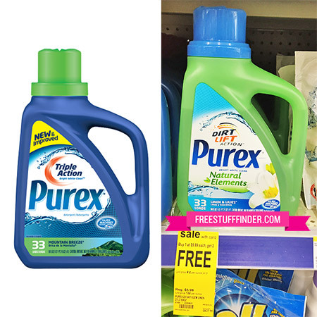 $0.06 per load Purex Laundry Detergent at Walgreens