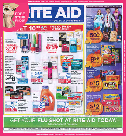 *HOT* Rite Aid Ad Preview (Week 10/26 – 11/1)