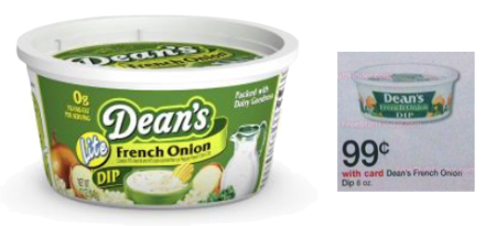 $0.49 Dean's French Onion Dip at Walgreens